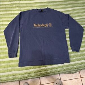 Timberland Men's Navy Crewneck Sweater